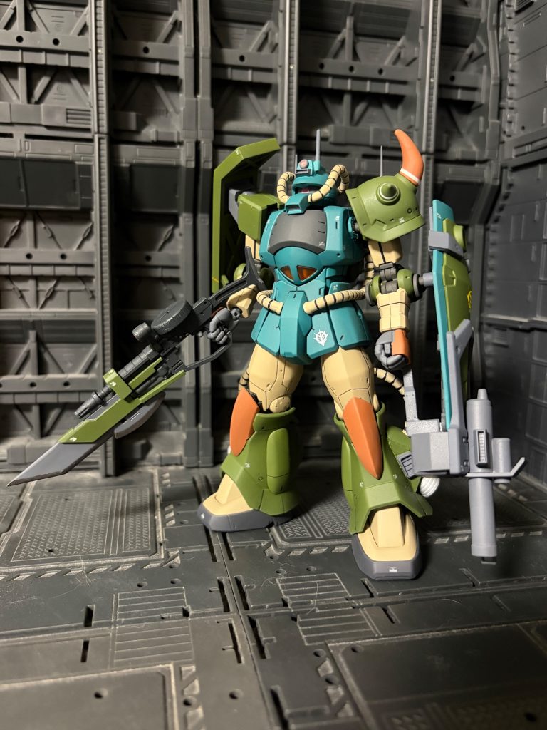 MS-07R  高機動型グフ(キャリフォルニアベース仕様)