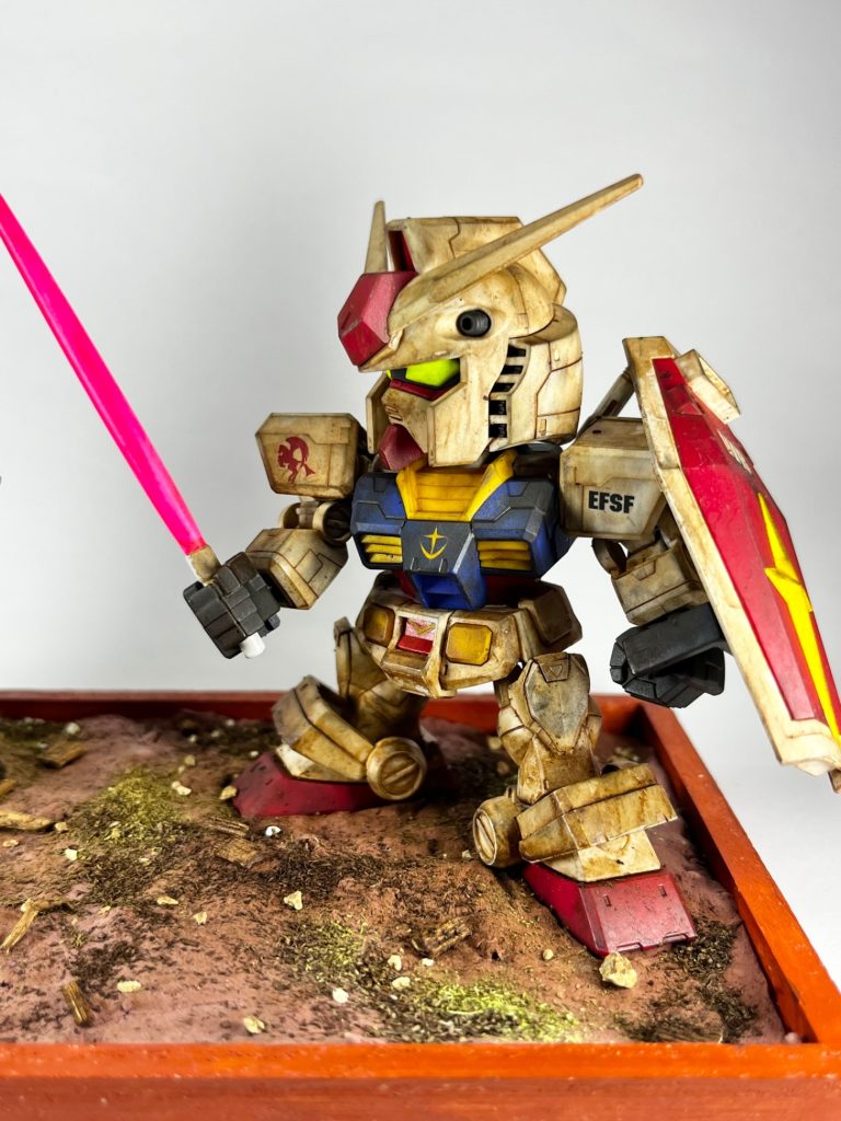 MS-06 ZAKUⅡ  RX-78-02 GUNDAM–3枚目/制作者：konさん