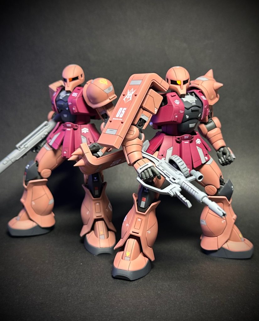 HGUC 旧ザク/ザクⅠ シャア専用機（リバイブシャア専用ザクⅡ改）