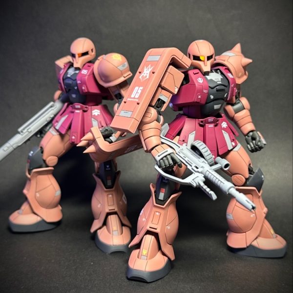 HGUC 旧ザク/ザクⅠ シャア専用機（リバイブシャア専用ザクⅡ改）