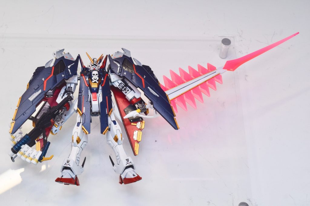 パーツを余すことなくつぎ込んだ最期のクロスボーンガンダムです。ご閲覧いただきありがとうございました🙇‍♂️