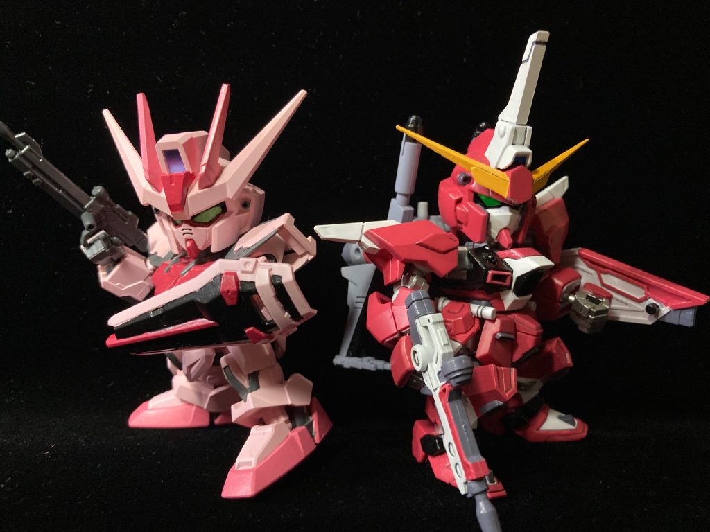 カガリと！　こうなるとキャバリアーとかズゴックも欲しくなるけどどっちも完全フルスクラッチになっちゃうな……。