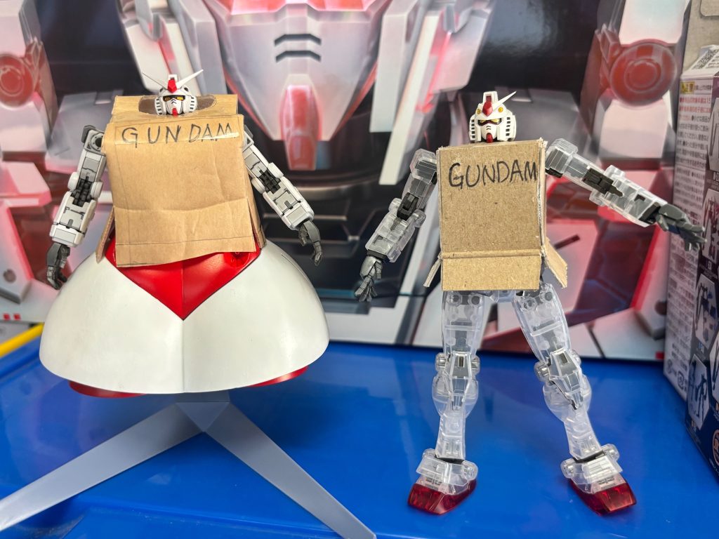 左の1作目と並べてみる（1作目はこちらhttps://gumpla.jp/rg/25371051）