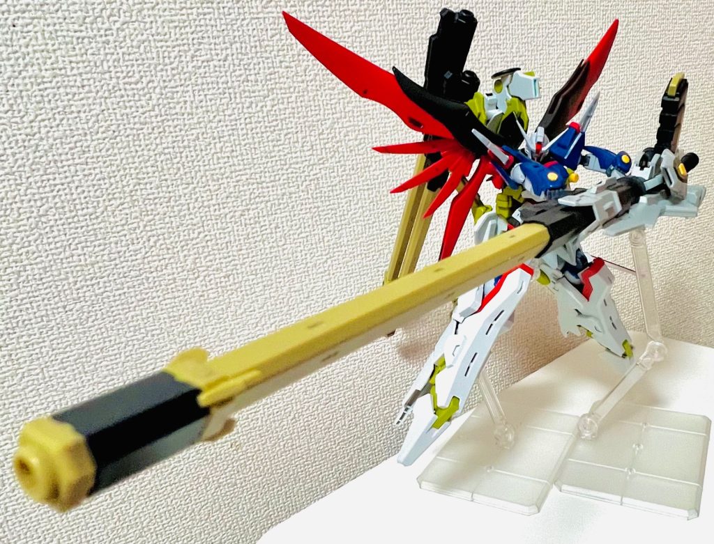 レールガン発射体制!!↓光の翼で更にかっこよく♡(๑♡ᴗ♡๑)