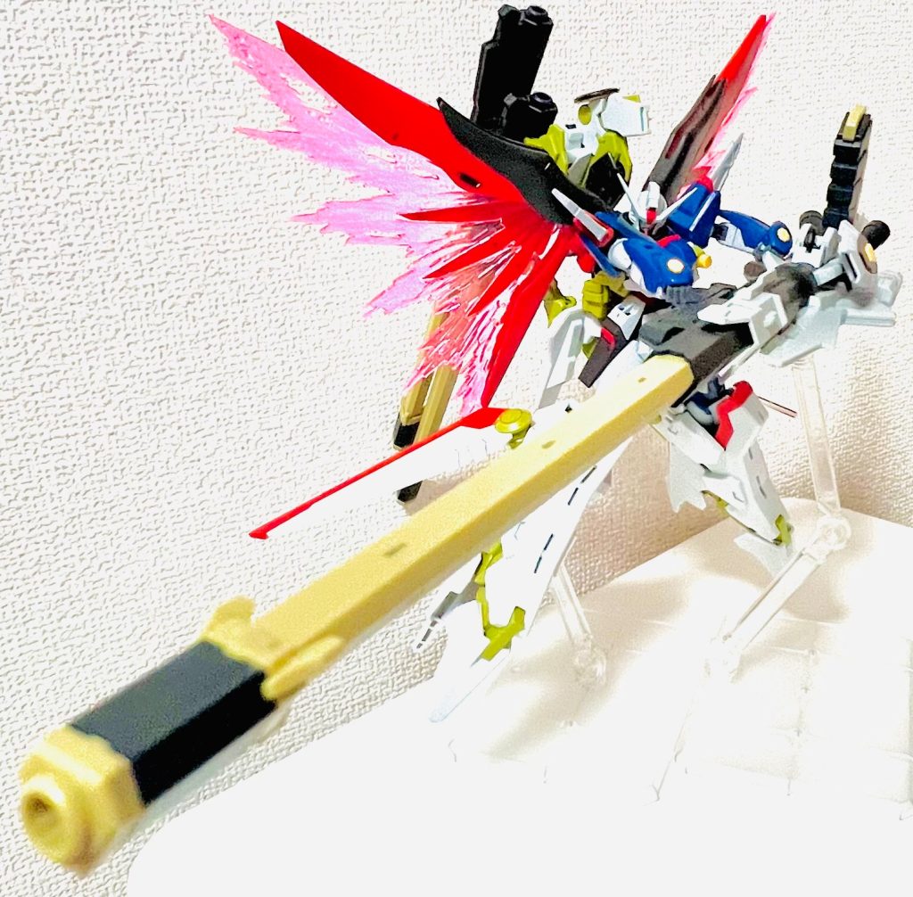 色々ポーズ取りたいが組み立てだけで疲れちゃったぜ( ՞⌓°⎞パケ絵のポーズのみで💦