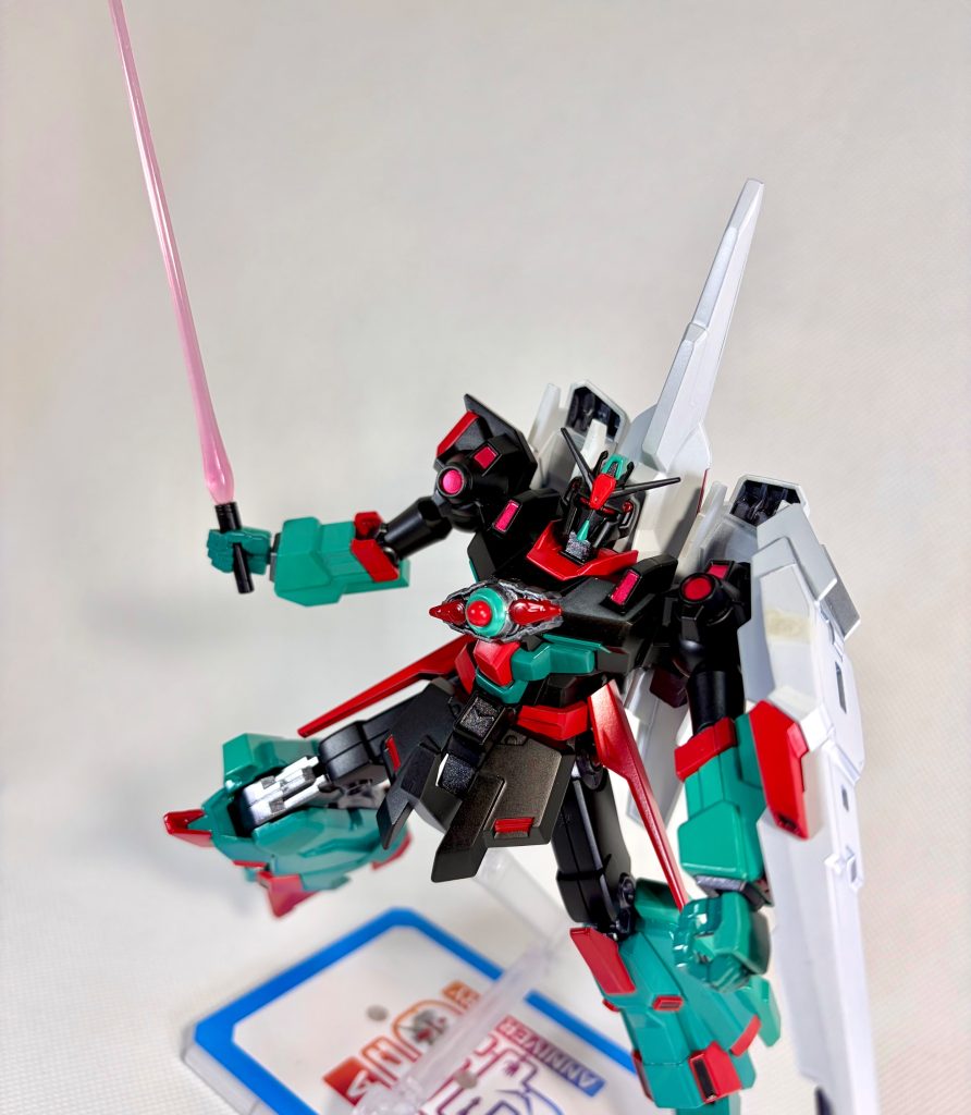 リゼル本来の武器はそのまま使え、を使いながらかっこよく、ポージングができたと思う