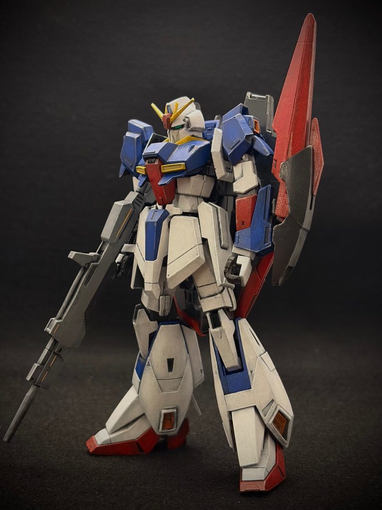 Zガンダム 〜1年め卒業試験のつもりで–2枚目/制作者：とうと (Touto) | 2年目食卓モデラー＠スポンジ塗装