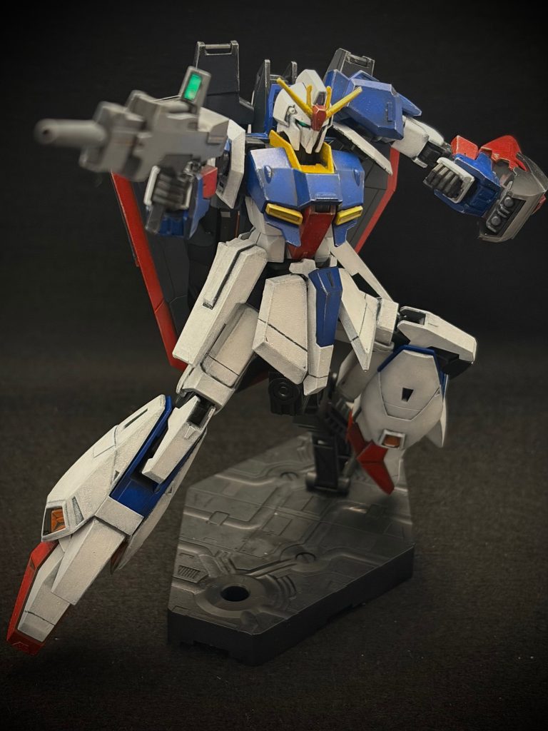 Zガンダム 〜1年め卒業試験のつもりで–3枚目/制作者：とうと (Touto) | 2年目食卓モデラー＠スポンジ塗装