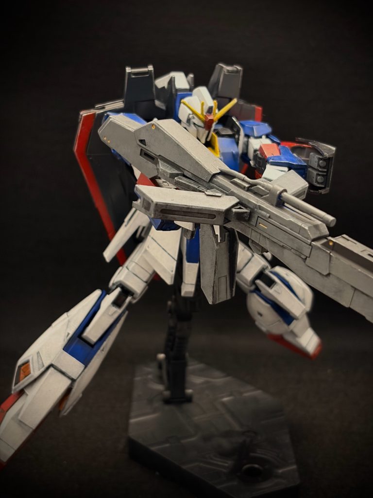 Zガンダム 〜1年め卒業試験のつもりで–8枚目/制作者：とうと (Touto) | 2年目食卓モデラー＠スポンジ塗装