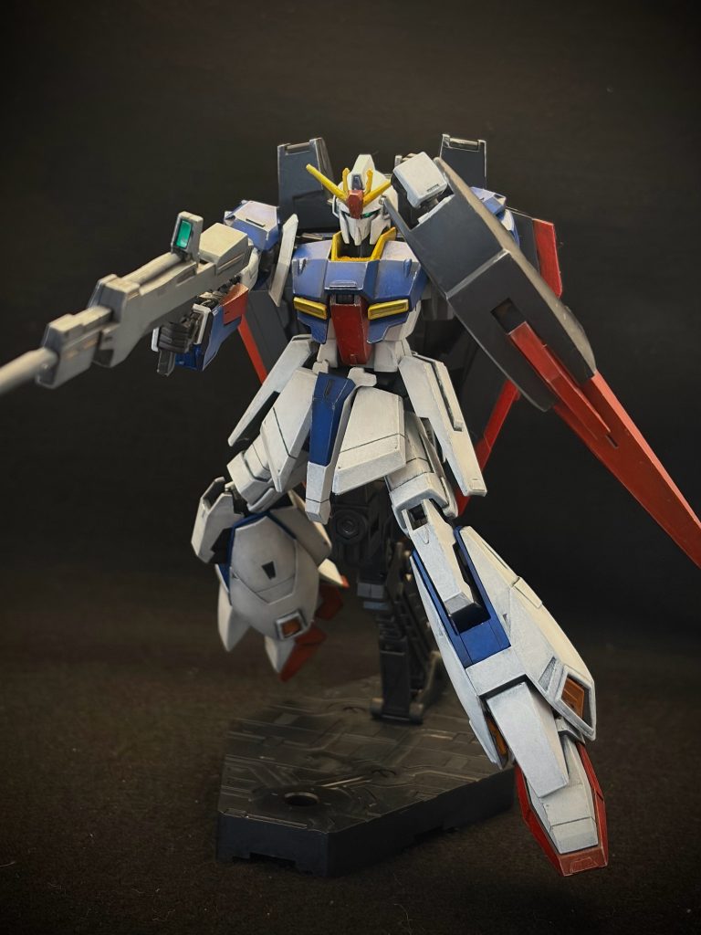 Zガンダム 〜1年め卒業試験のつもりで–4枚目/制作者：とうと (Touto) | 2年目食卓モデラー＠スポンジ塗装