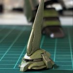 頭部の墨入れバインダーの墨入れバインダー内の部分塗装終了[…]