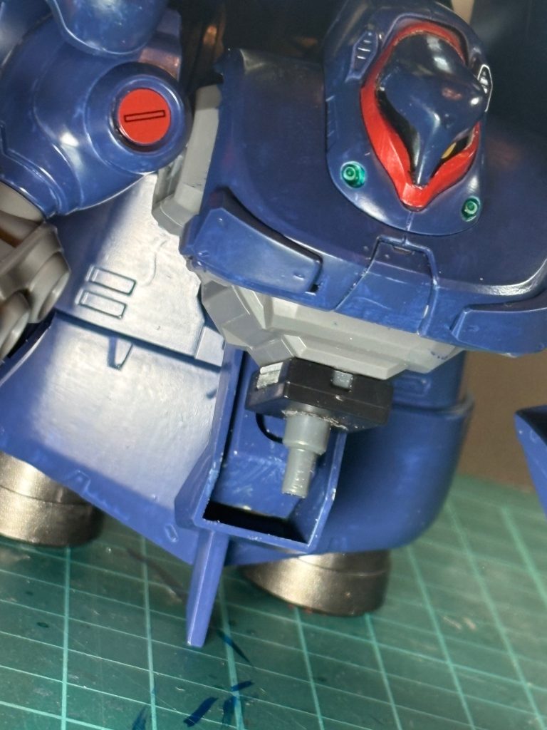 胴体延長ティターンズブルー2、レッド、黒鉄色、シール