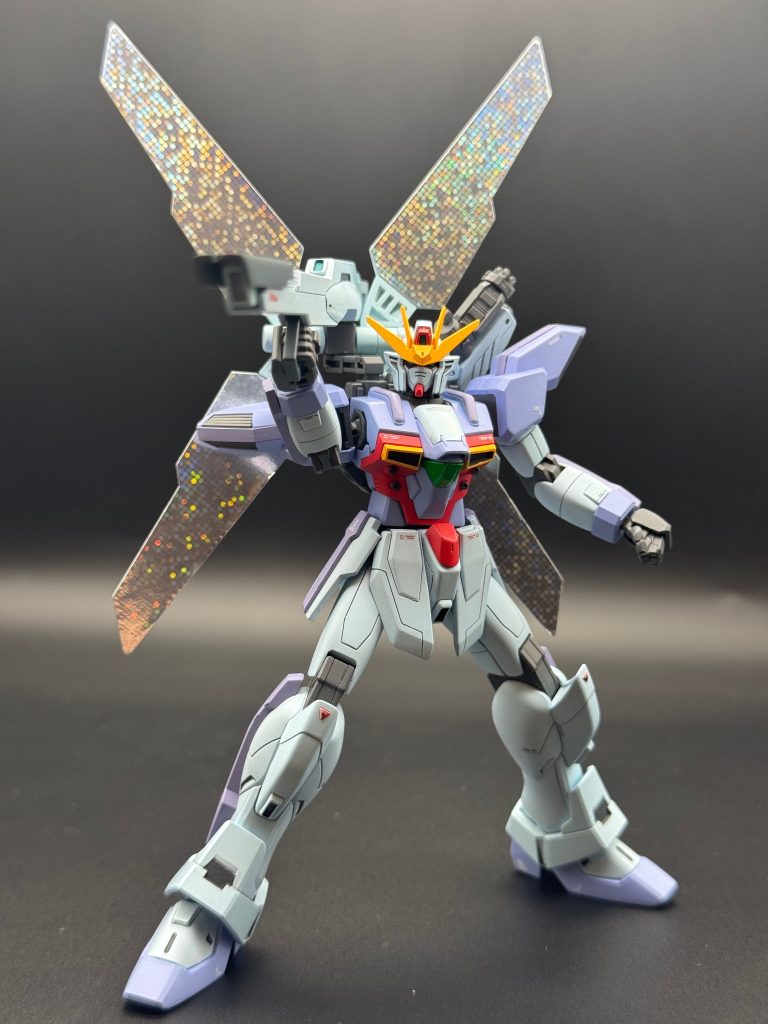 サテライトキャノンは付属のデカールをそのまま使用しました。他のシールも試したのですがあまりパッとしなかったので。
