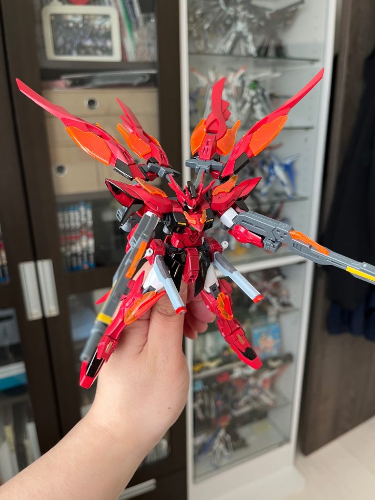 ウイングガンダムゼロ炎エピオン風–2枚目/制作者：@TAkeeeeRU