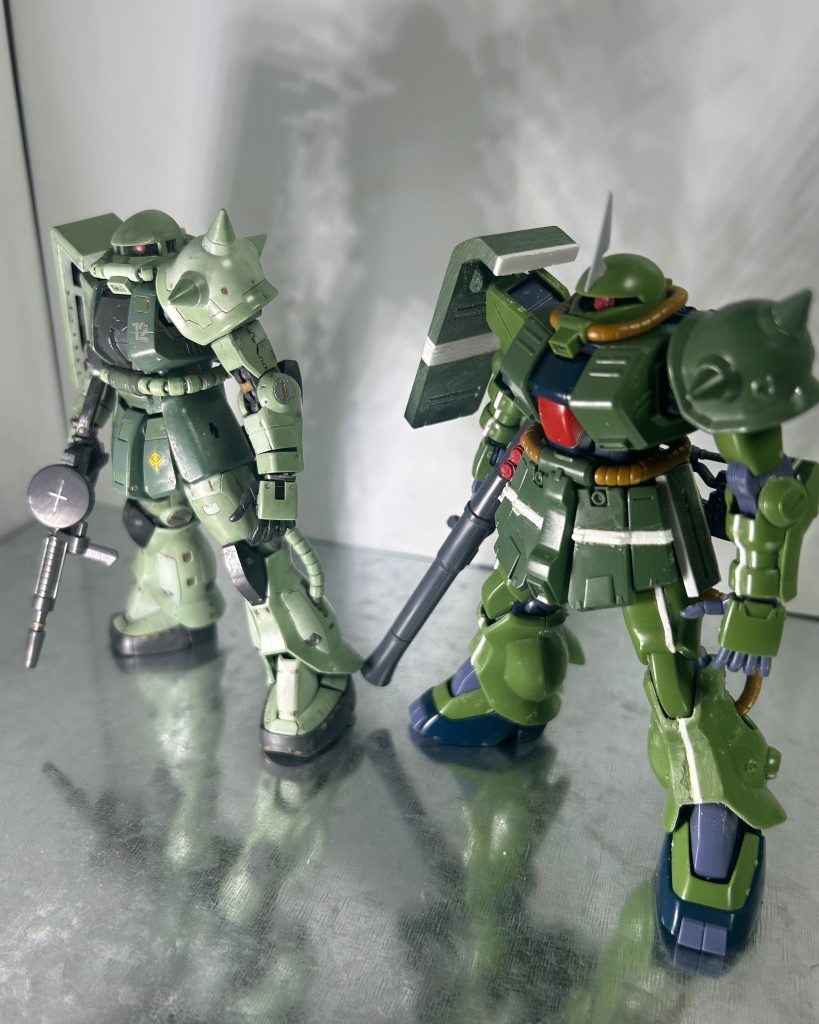 今回は相当短いですが、この辺で終わります(gundam-kao5)とりあえずザクⅡ改もちょいちょい進んでいます(gundam-kao10)それでは閲覧ありがとうございました(zion_emb)