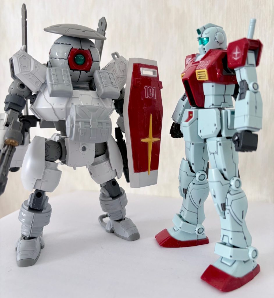 GM「どうも、ボールさん・・・」相棒とのツーショット。GMと比べてガチムチ体型なのが一発でわかる。