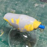 ドムプラスの左前腕のビームキャノン？を制作中です。前腕のアームシールドと兼ねてい[…]