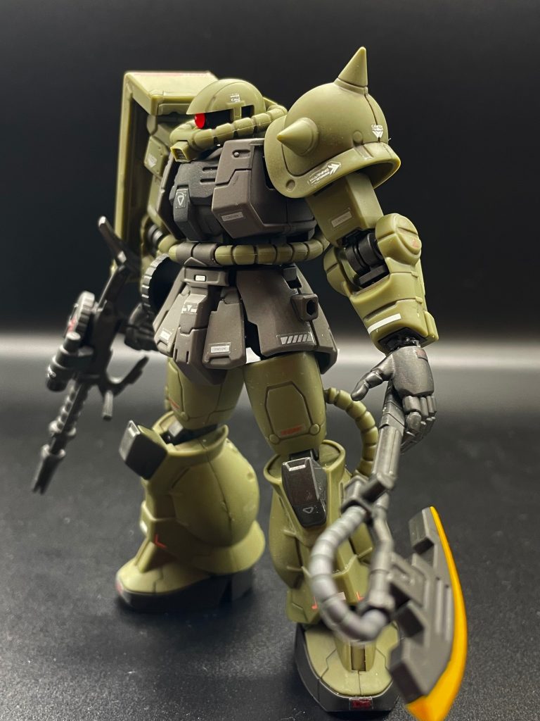 手のひらとヒートアックスにネオジムを使用。自然な構えが出来るようになりました。