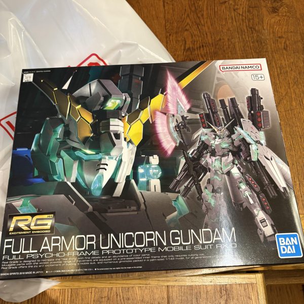 フルアーマーユニコーン買っちった