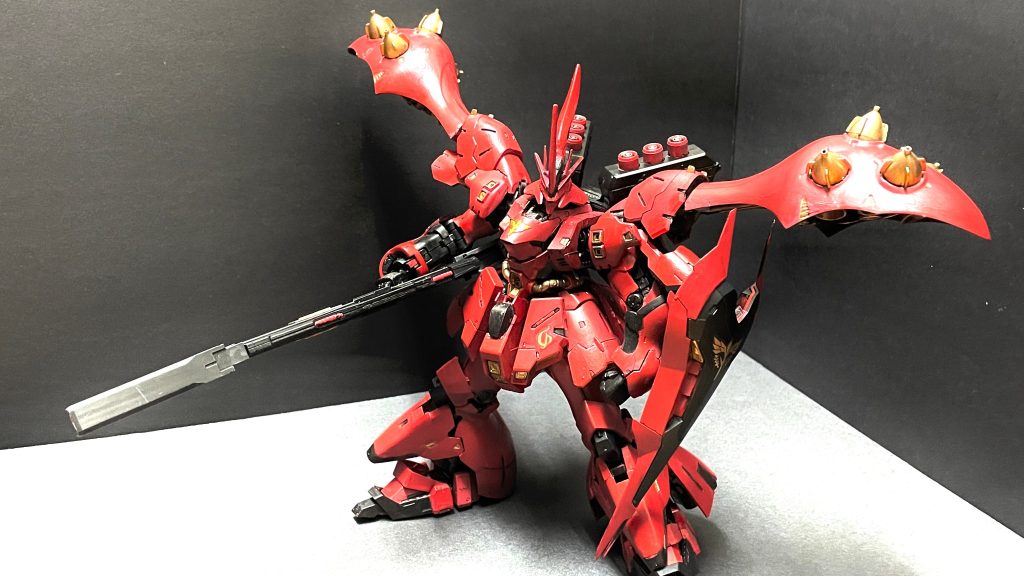 飾るのが大変な銃です