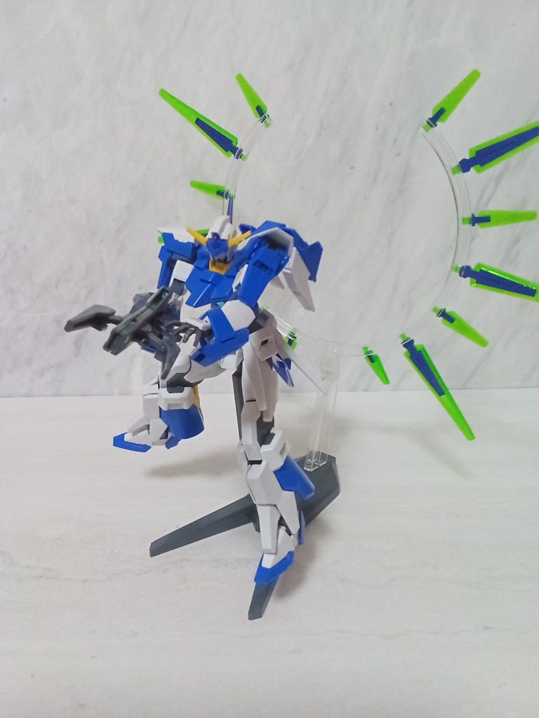 銃のエネルギーチャージ中