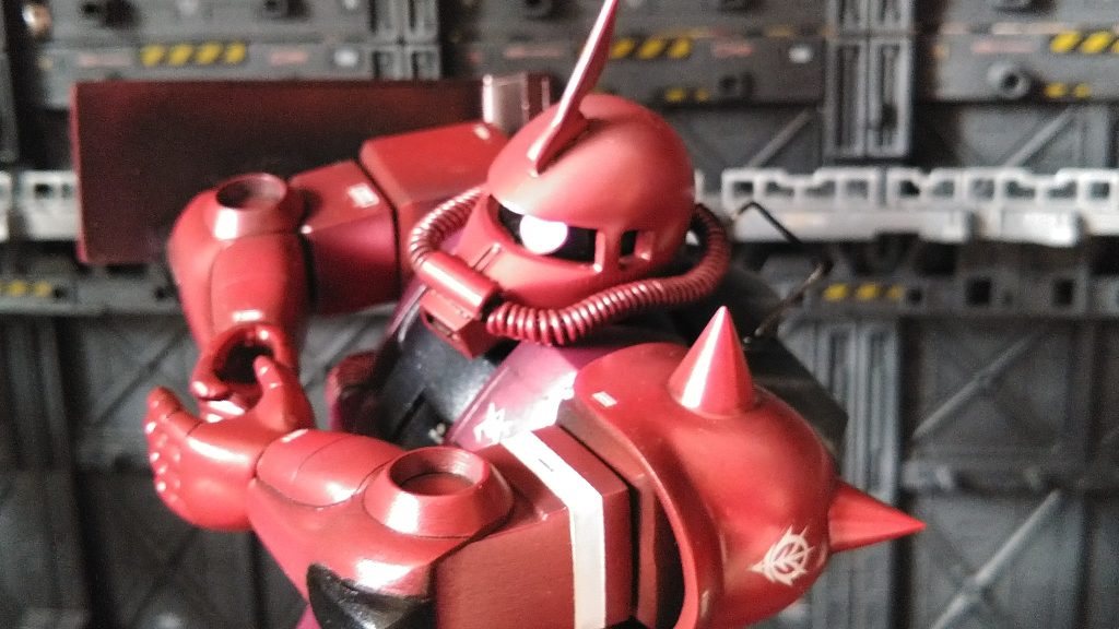 旧キット　1/100 シャア専用高機動型ザク