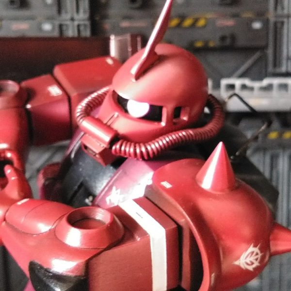 旧キット　1/100 シャア専用高機動型ザク