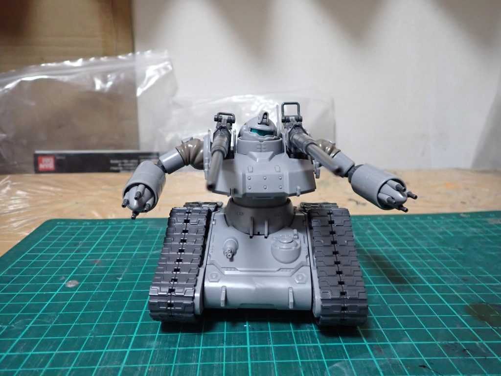 ガンタンク初期型–2枚目/制作者：アンジェロのプラモデル工房