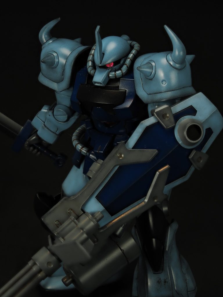 HG グフカスタム–2枚目/制作者：senju_higure