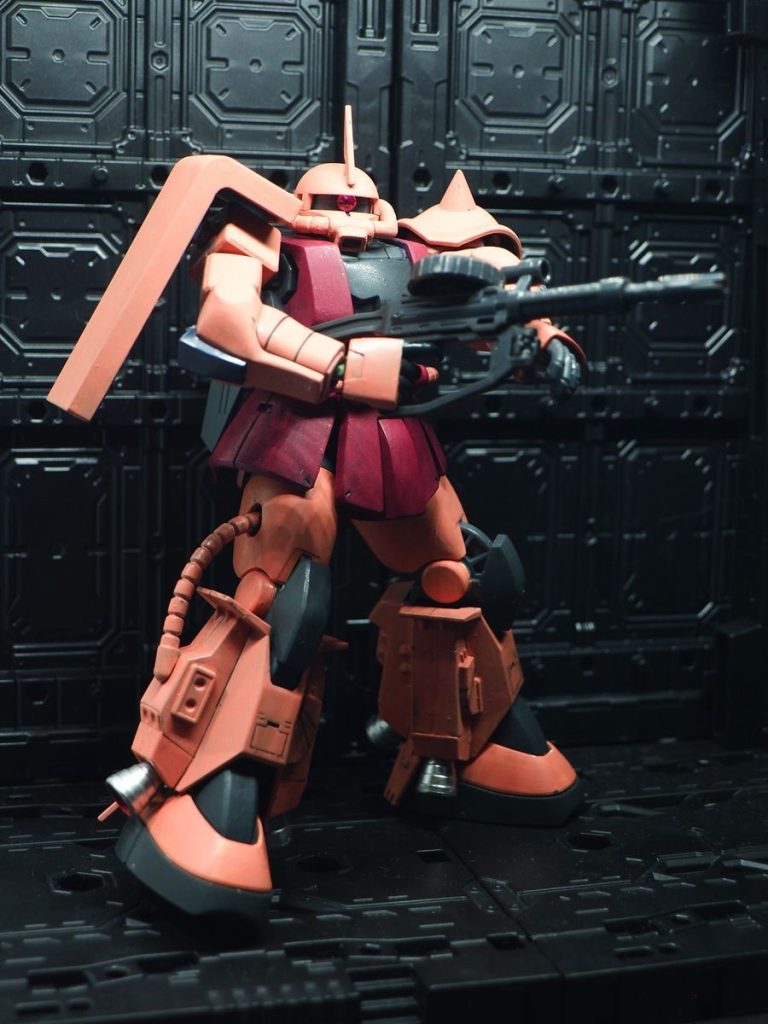 筆で此処まで出来たんだから、まぁいいか(zaku-kao2)