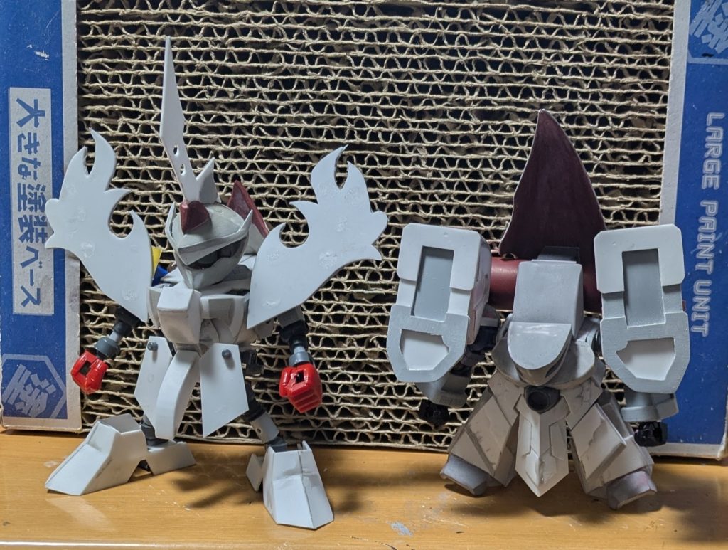 ２か月弱の時ここで雷火の顔がっつり変えてます。「思いっきり好みに作ろう」とした結果ですね。