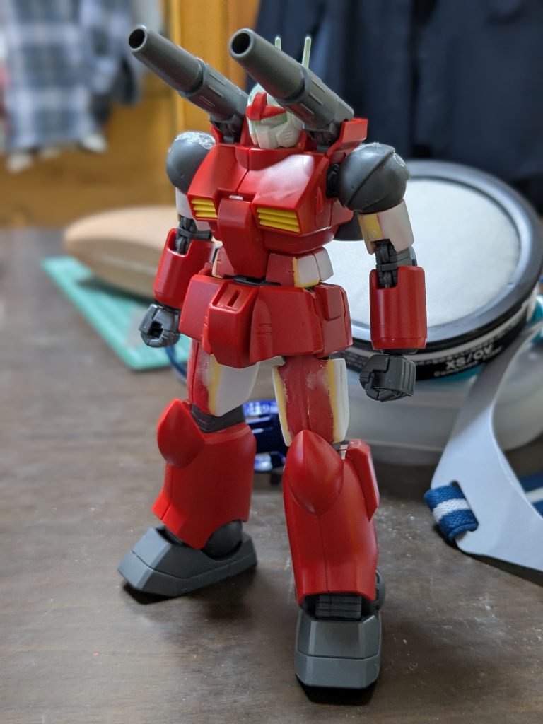二の腕、太もも　胴体の下側を太くしました