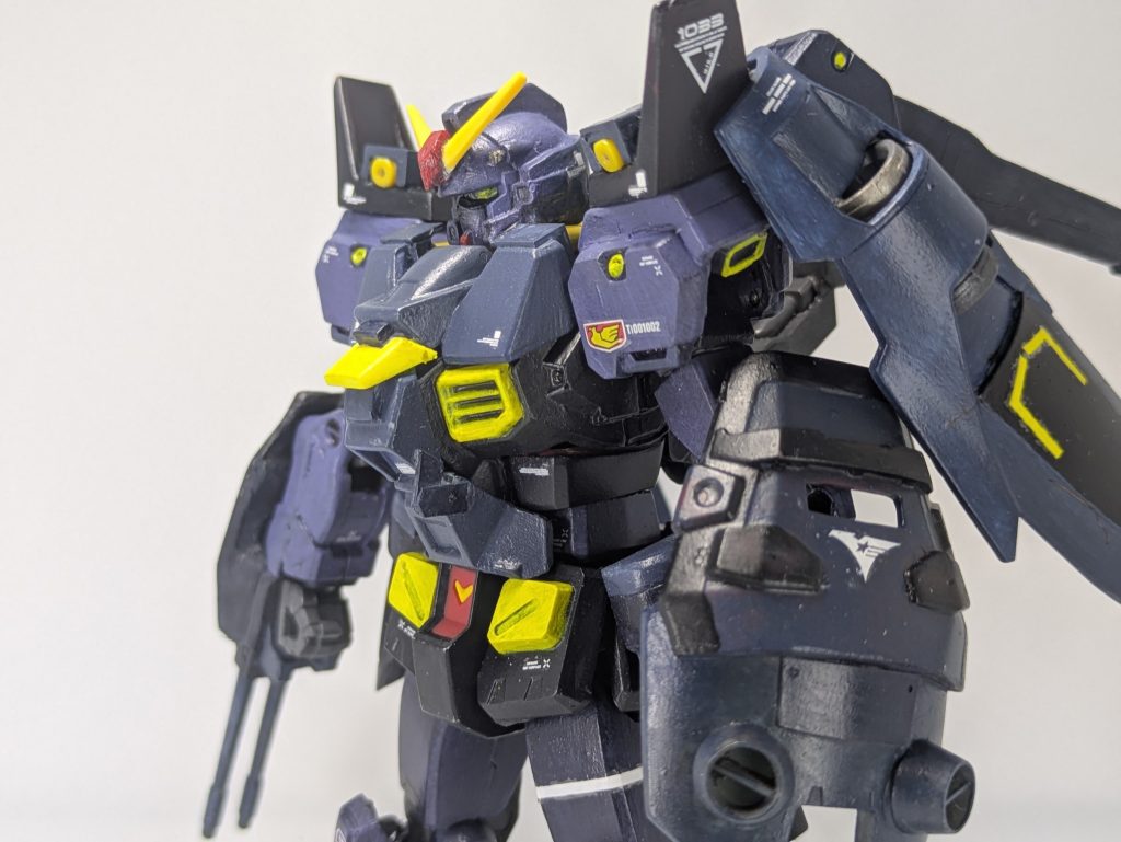 ガンダム7号機　ティターンズカラー