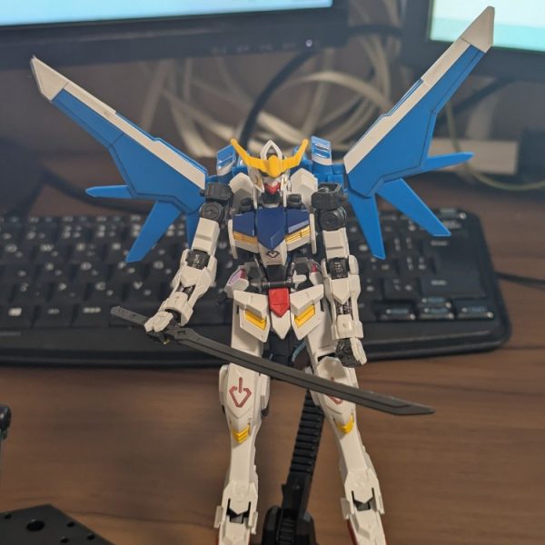 HGバルバトスガンダム+ビルドブースター