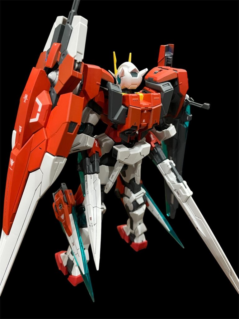 MG GN-0000GNHW/7SG ダブルオーガンダム　セブンソード/G–4枚目/制作者：おっしー