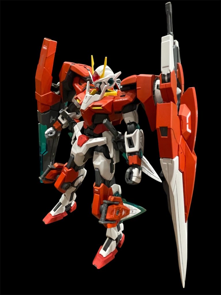 MG GN-0000GNHW/7SG ダブルオーガンダム　セブンソード/G–2枚目/制作者：おっしー