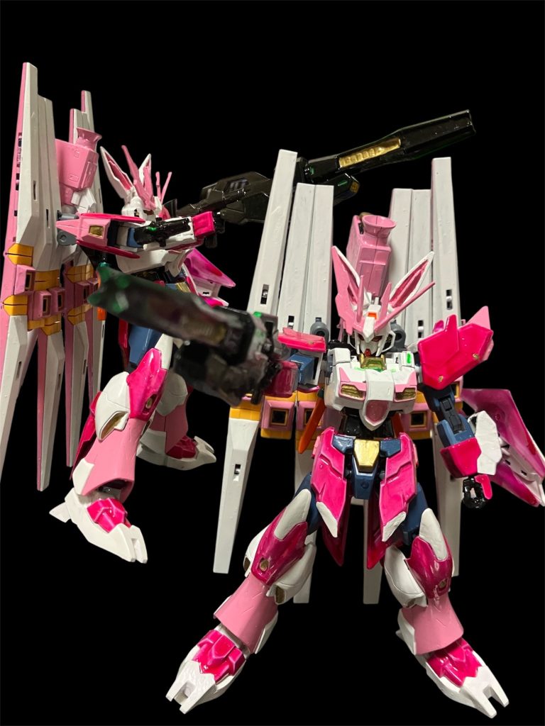 ラピッドラビットガンダムと共通のビームマシンガン^_^