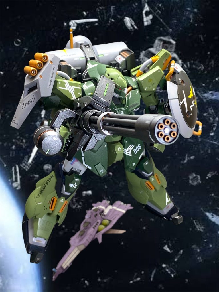 アデレード会議襲撃作戦の前段階として決行された監視衛星強襲作戦においては、ネオ・ジオン残党部隊のムサカ級巡洋艦より発進したN03型が単機で偵察衛星の破壊に成功している。