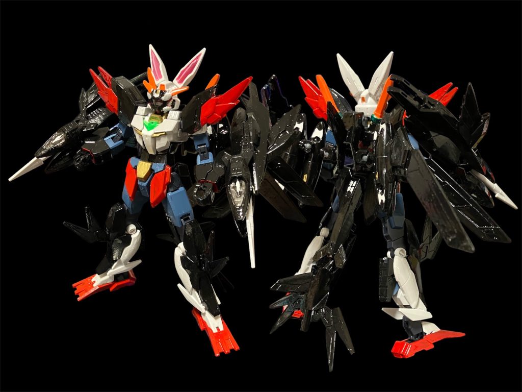 ラピッドオルカガンダム。水陸両用アーマー「オルカアーマー」と合体した姿^_^