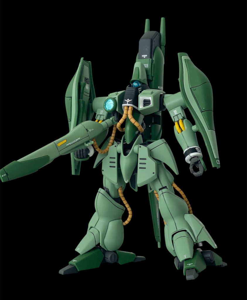 古いキットで各所に合わせ目がありますが、ほぼ段落ち化しました。