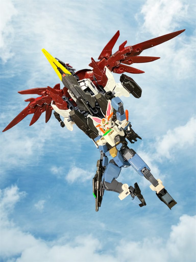 エルガイムのランドブースターにHMが手掴みー＞出撃するシーンはかっこいい^_^コアガンダムもイーグルアーマーに手掴みして飛び立つ^_^