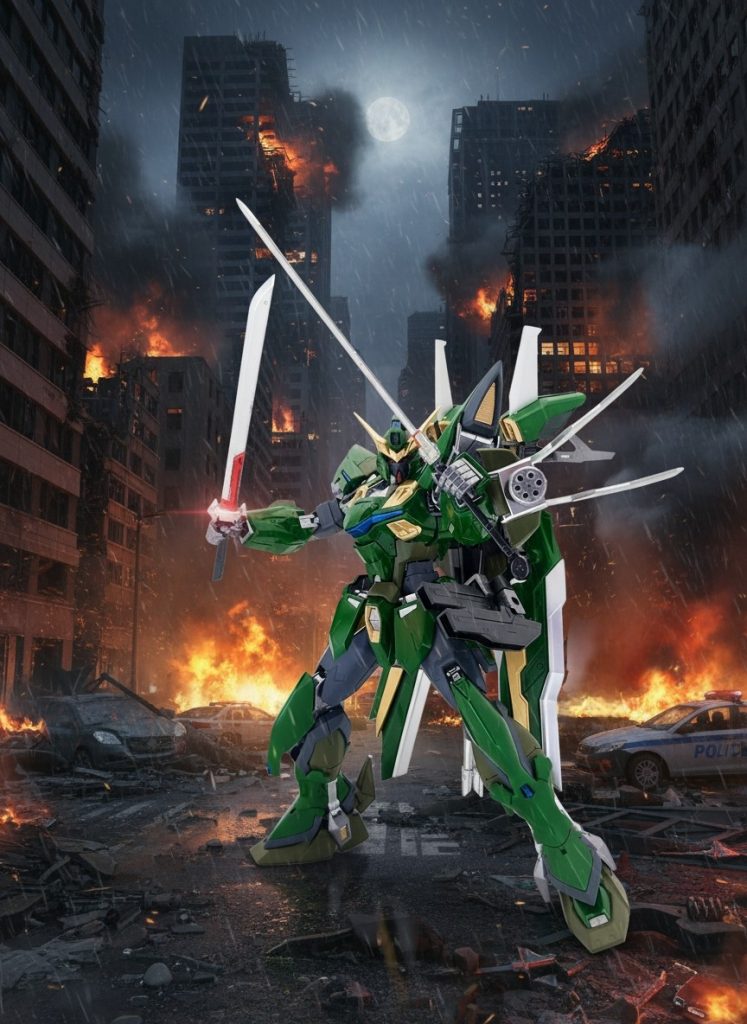 MG　ブリッツガンダム弐式(タクティカルアームズ装備)