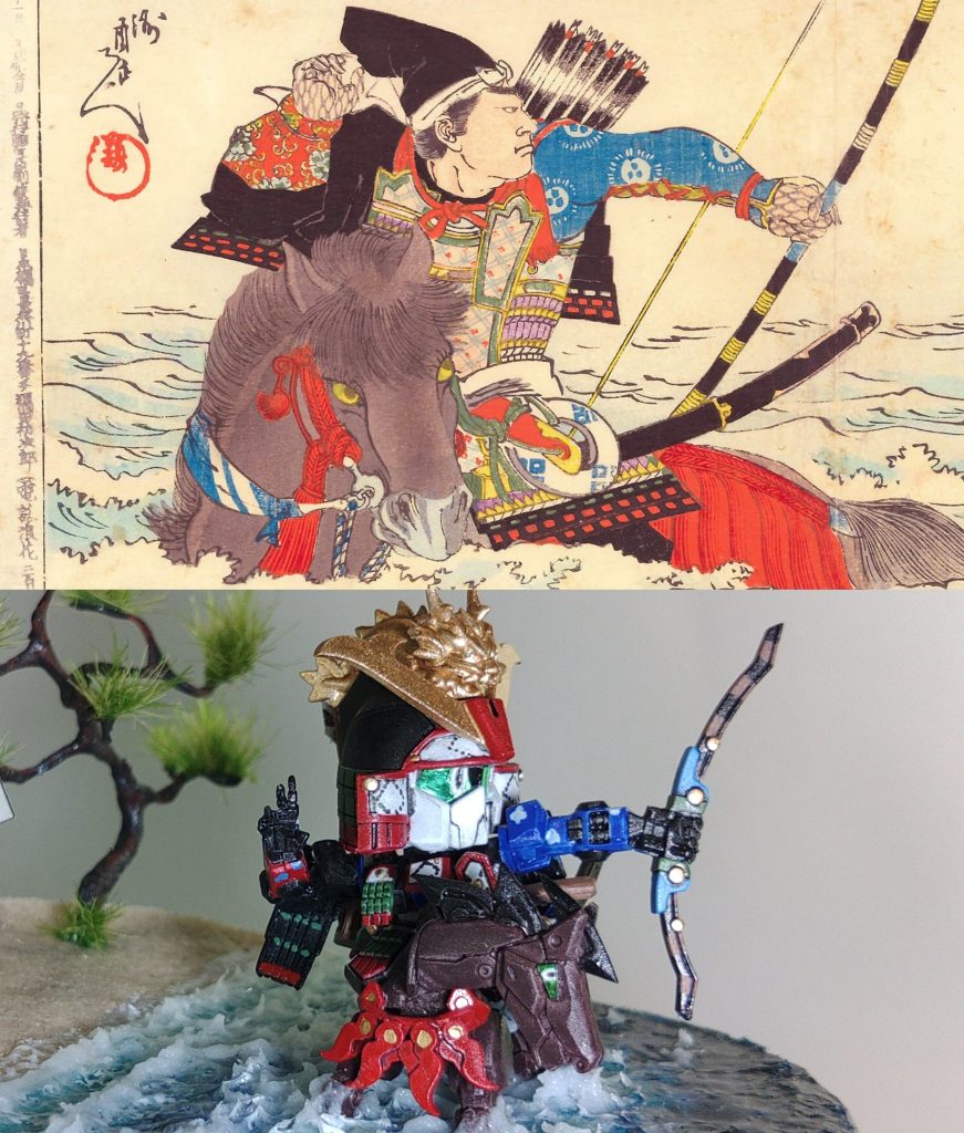 このポーズを参考にしました。