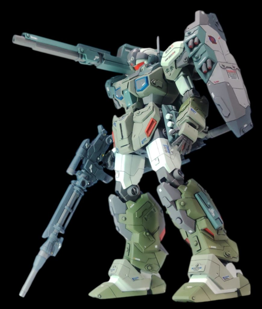 展開するとこんな感じです。胸にガンマカEXコスモメタルブルーのワンポイントを