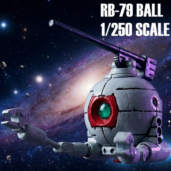 【旧キット改造】RB-79ボール 1/250スケール