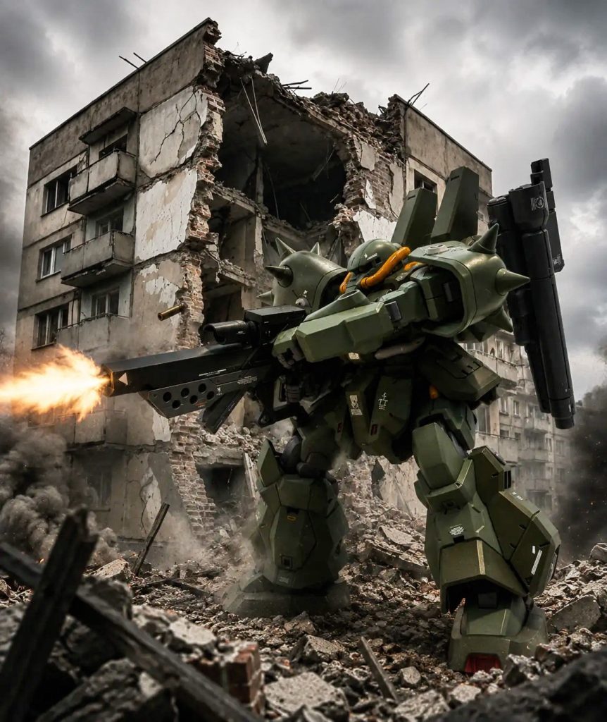 量産機は軍隊感あってやっぱりいいですね。歳を取るたび惹かれてしまいます笑