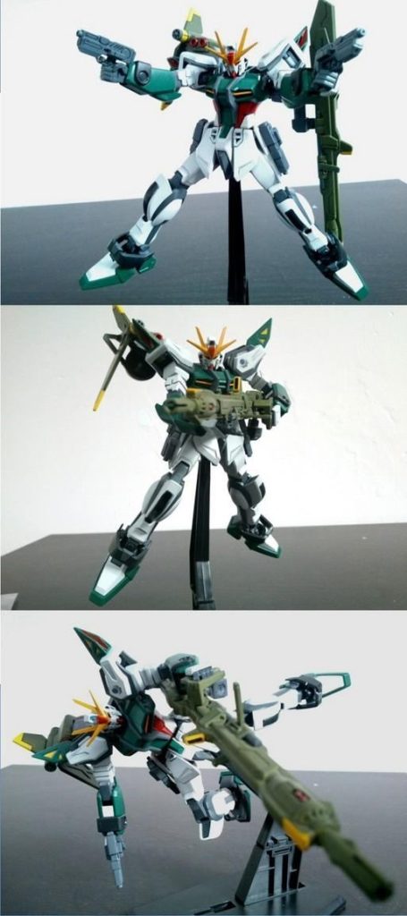 HG•ダナ専用•ランチャーストライクEガンダム(オリジナル色)–4枚目/制作者：risuisei