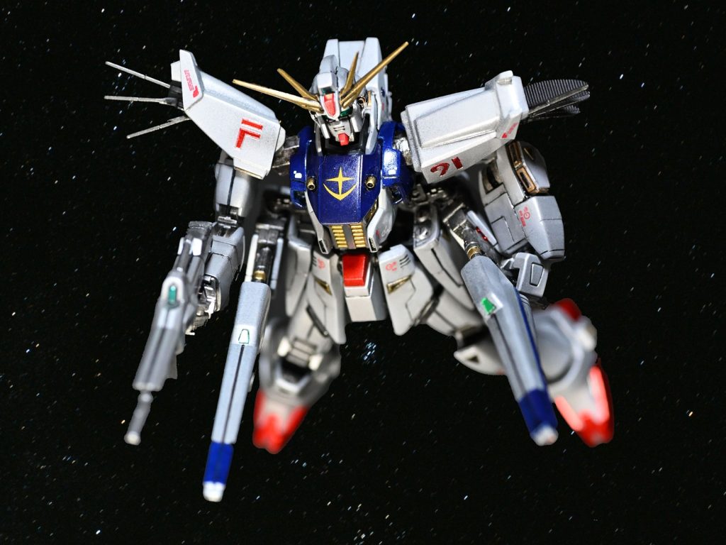 HG F91 パール塗装
