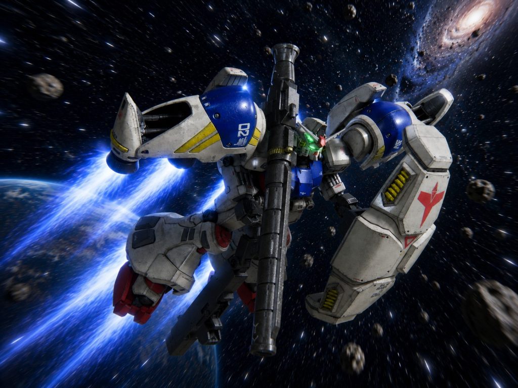 HGUC ガンダム試作2号機　筆塗り全塗装