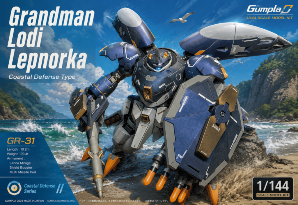 ゲテモノの時間だよ！｢グランドマンロディ・レプノルカ｣